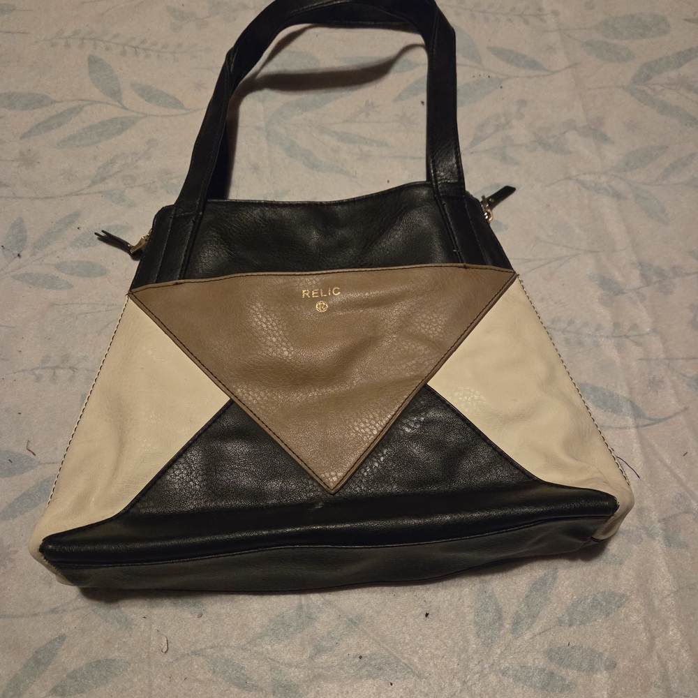Relic Black and Tan Women's Bag
